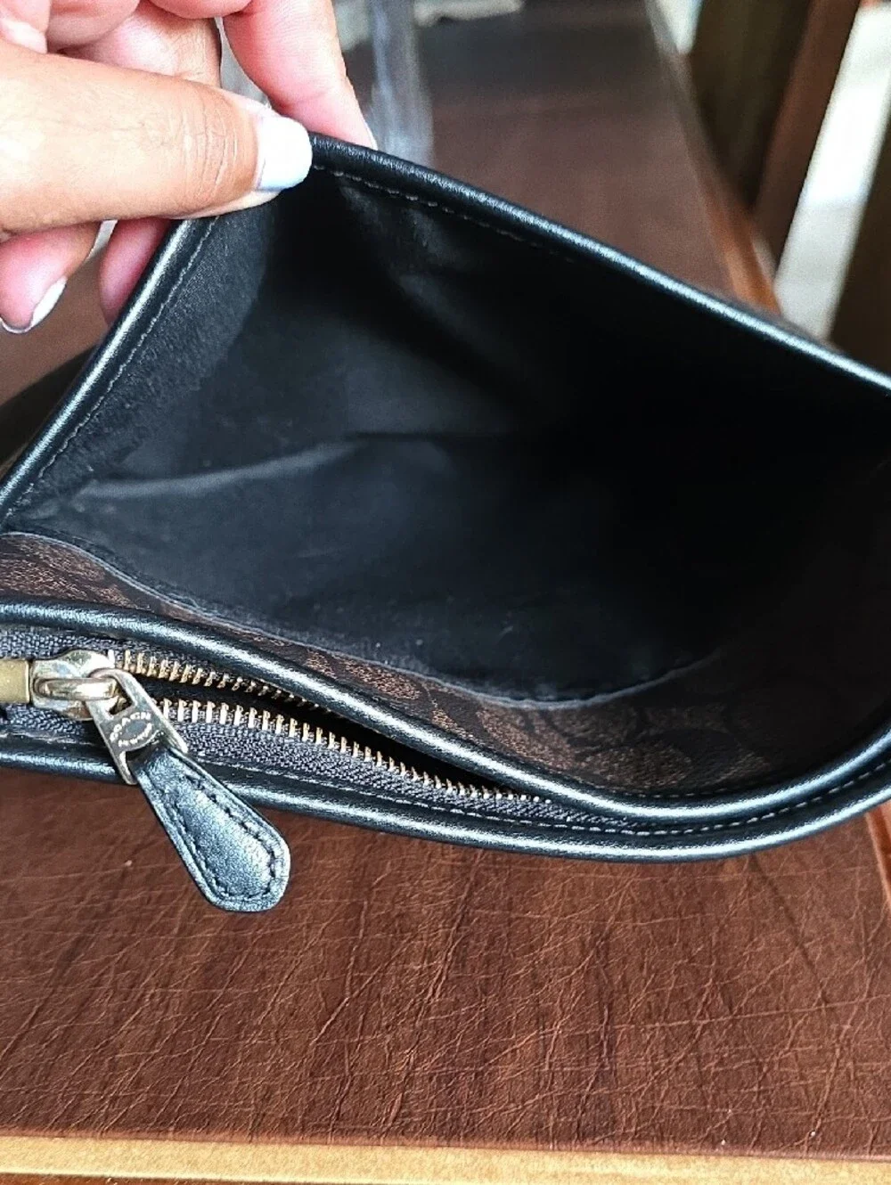 Coach compact crossbody